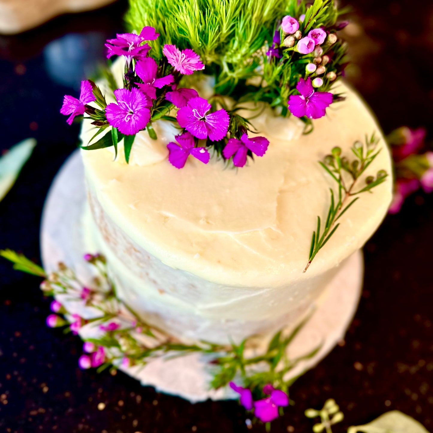 Classic Wildflower Cake