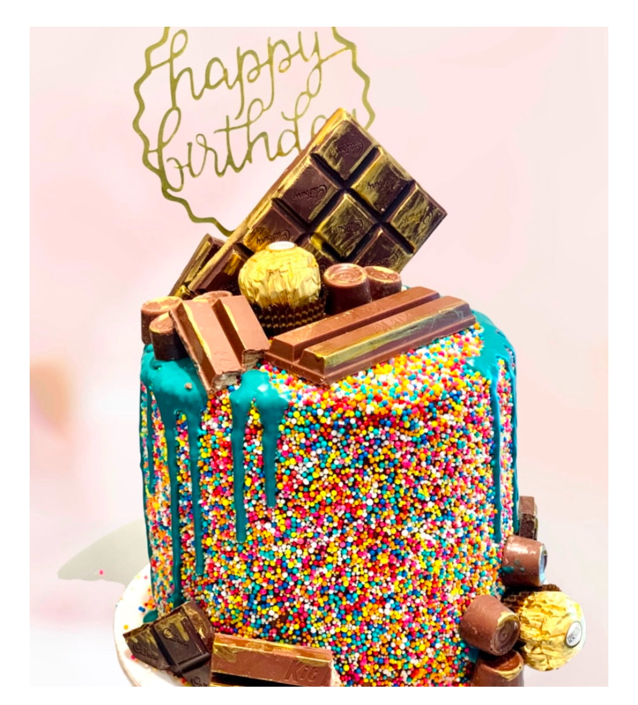 Classic Sprinkle Explosion Cake