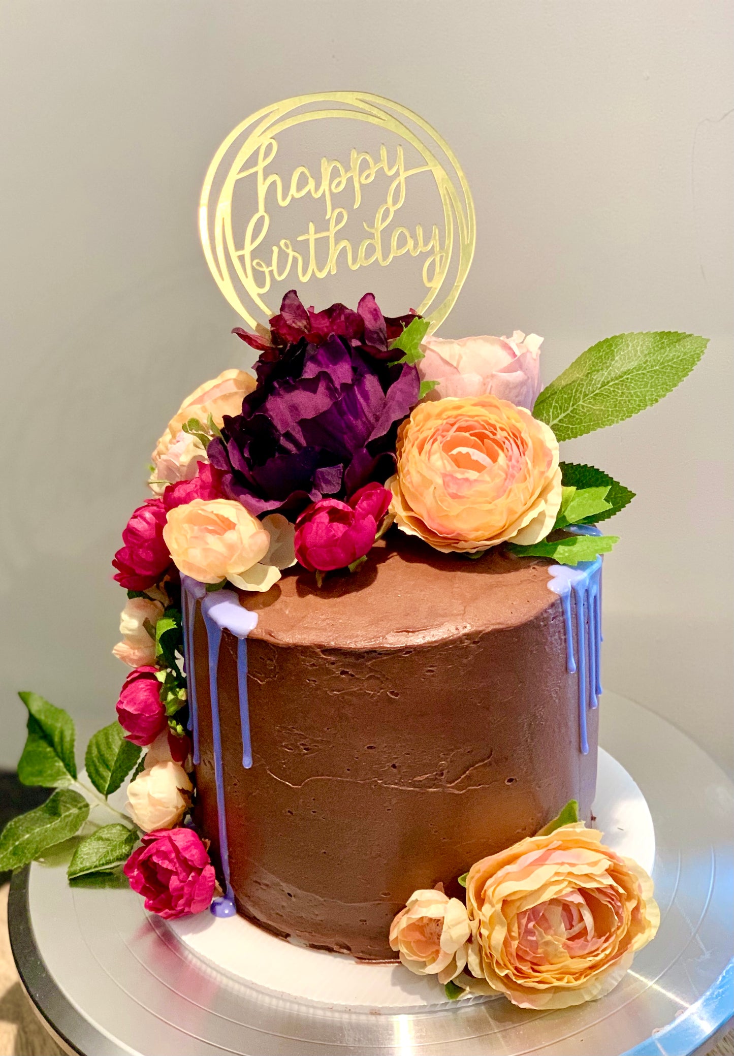 Classic Chocolate Flora Cake