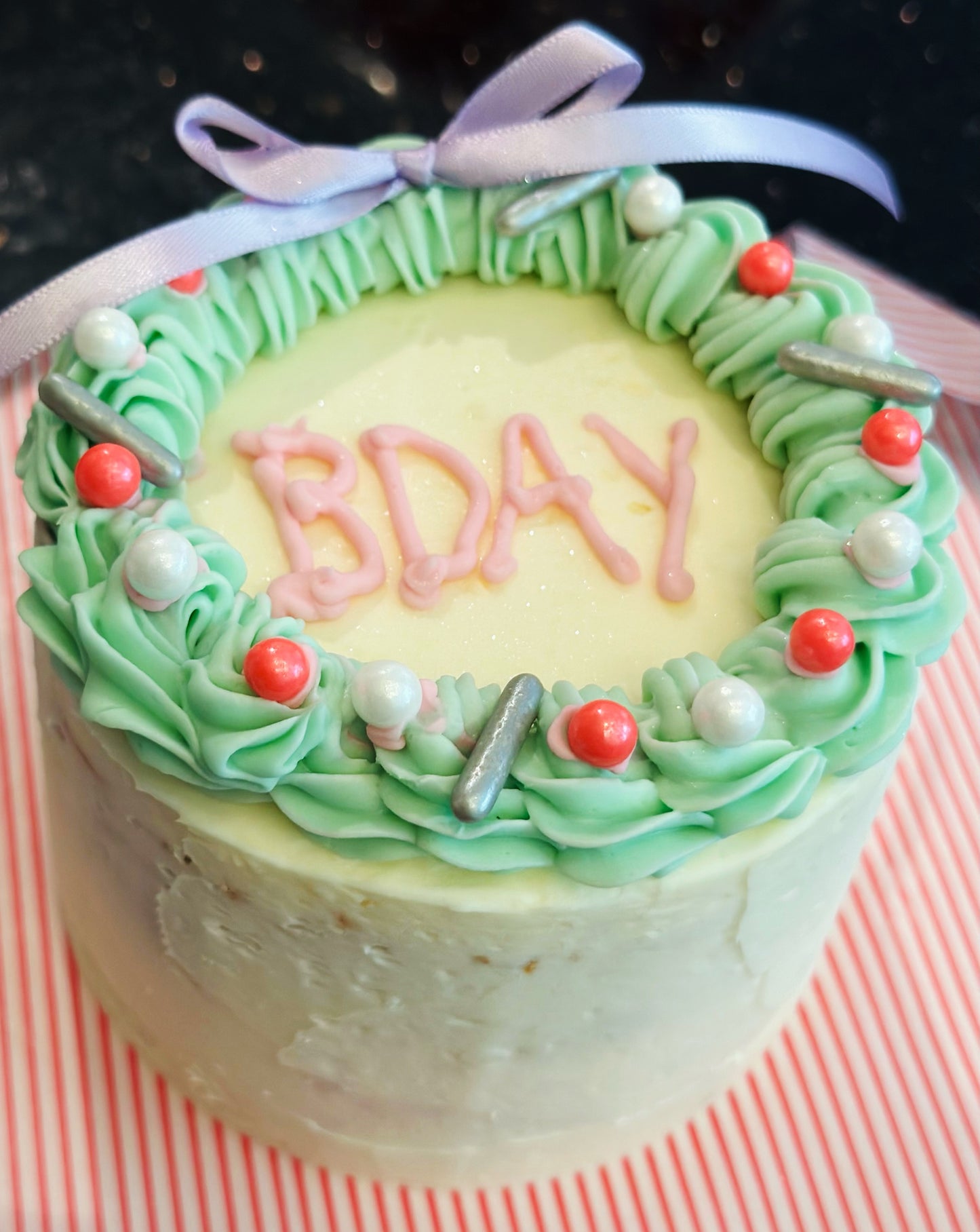 Classic Birthday Mini Cake