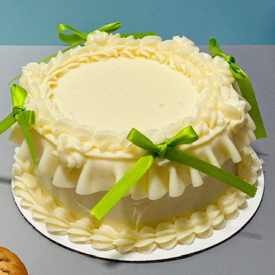 Vintage Victorian Ruffle Cake