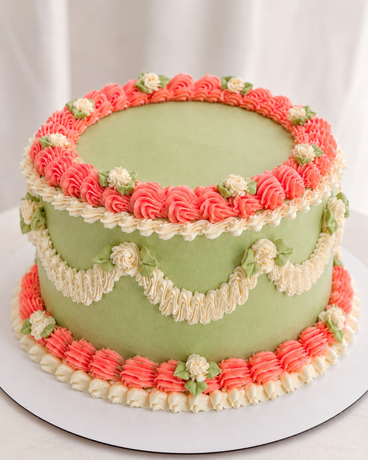 The Painted Lady- Victorian cake