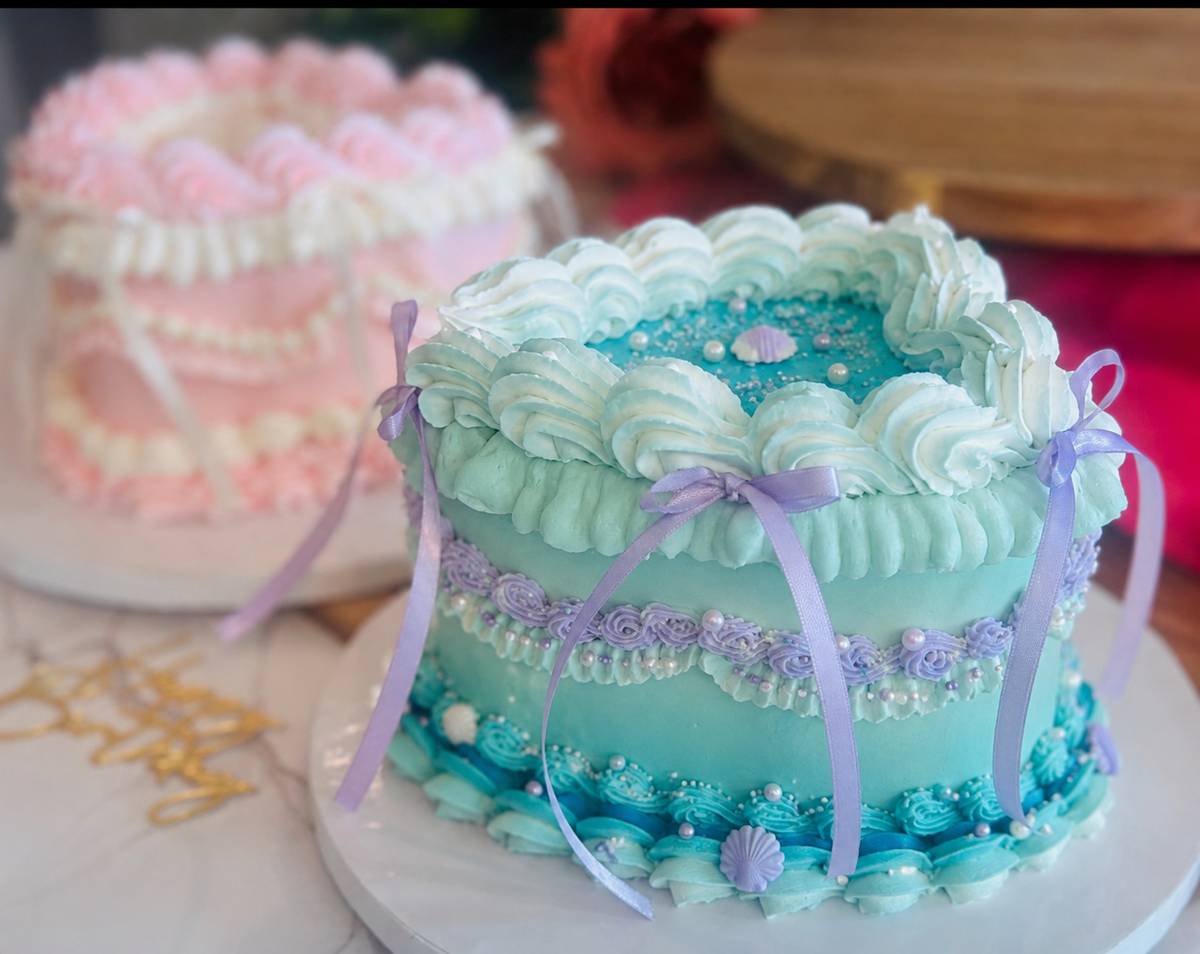 Vintage Heart "Princess" Cake- Victorian custom cake