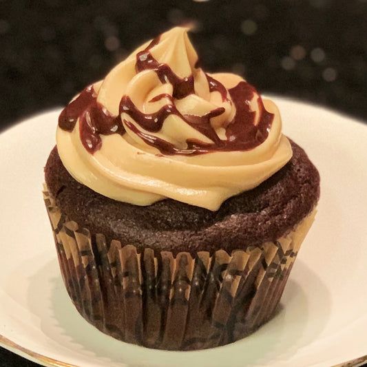 Peanut Butter Chocolate Cupcake