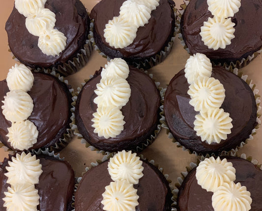 Classic Cream Filled Chocolate Cupcake