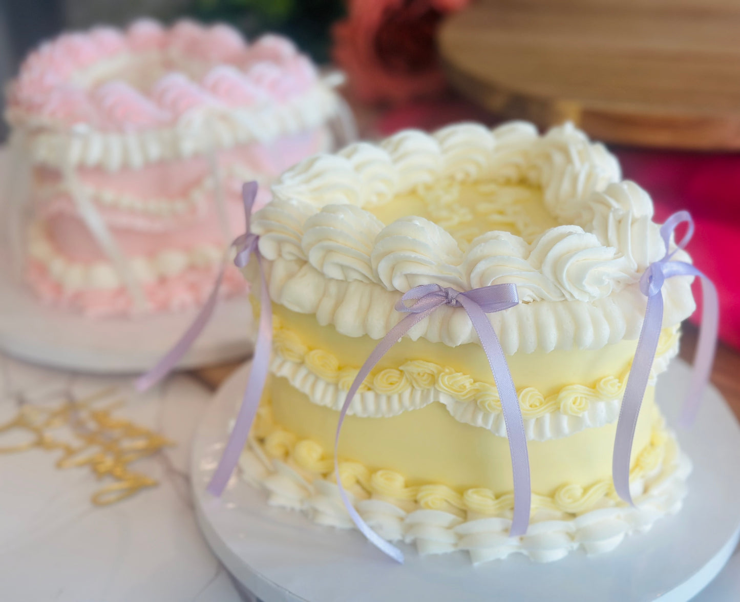 Vintage Heart "Princess" Cake- Victorian custom cake